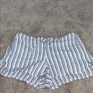 brandy mellvile striped shorts